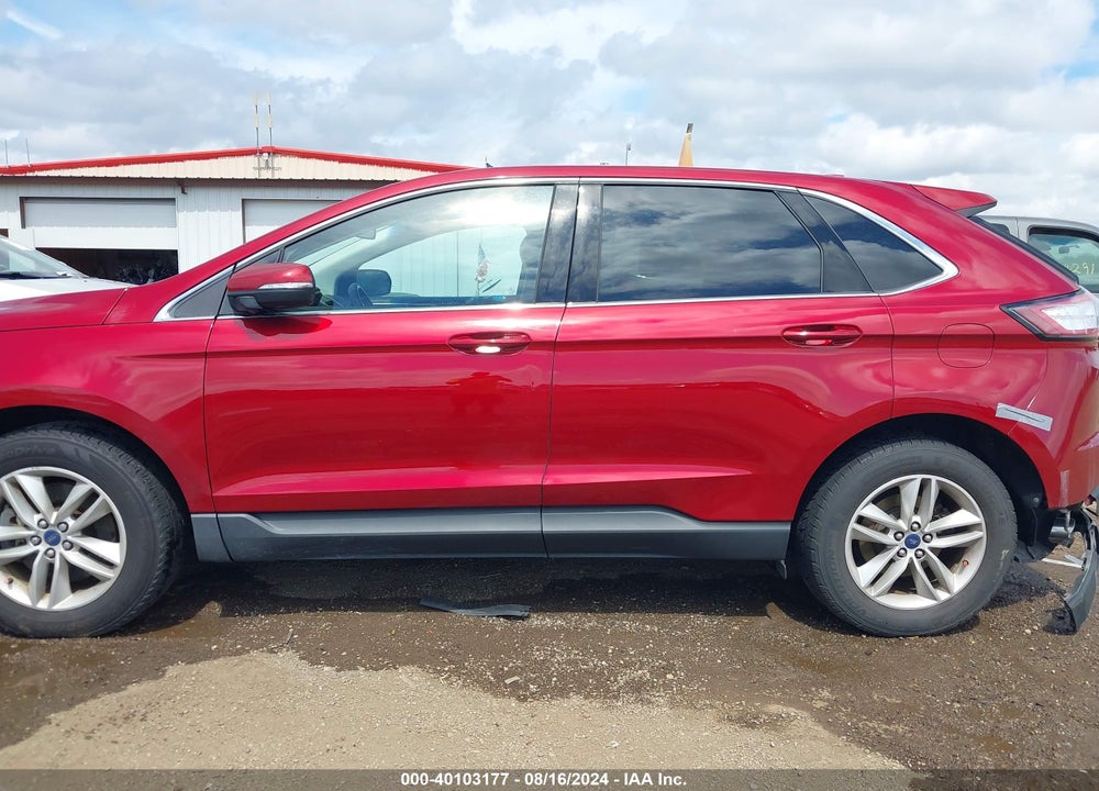 2017 FORD EDGE SEL VIN: 2FMPK4J82HBC27801