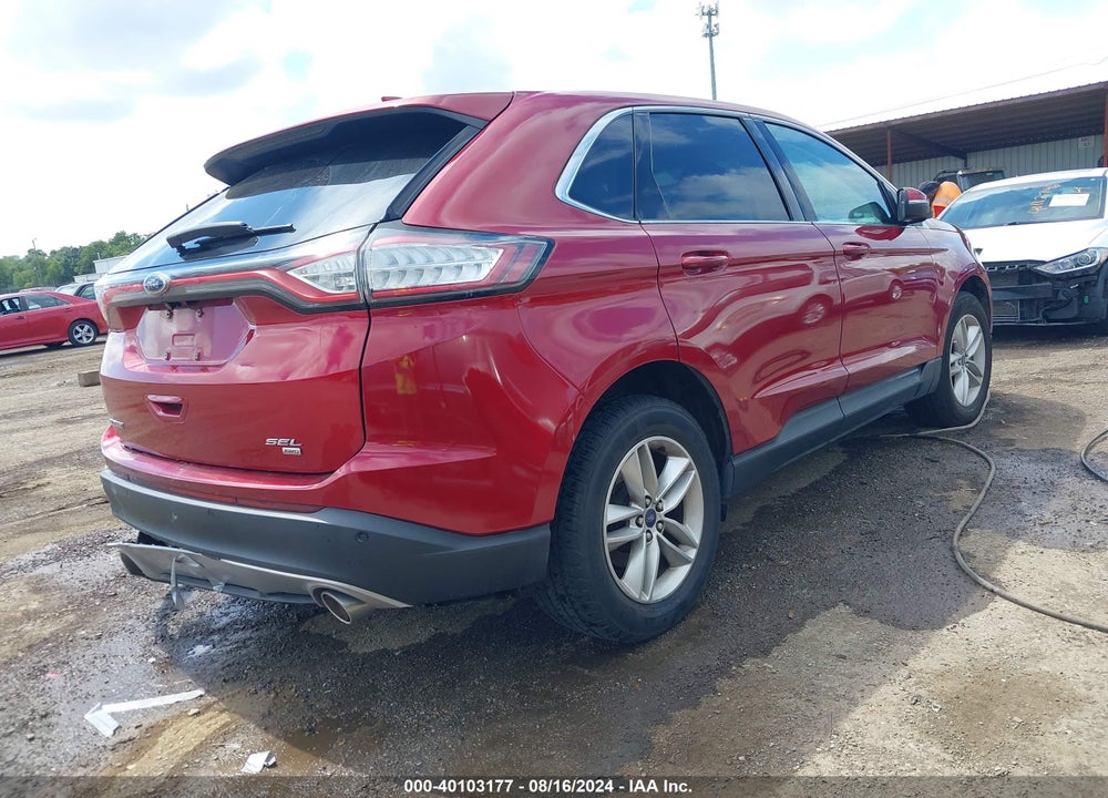 2017 FORD EDGE SEL VIN: 2FMPK4J82HBC27801