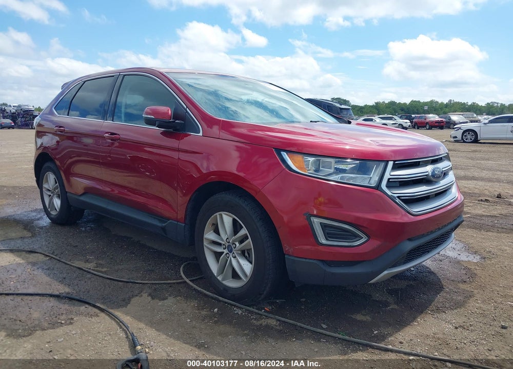 2017 FORD EDGE SEL VIN: 2FMPK4J82HBC27801