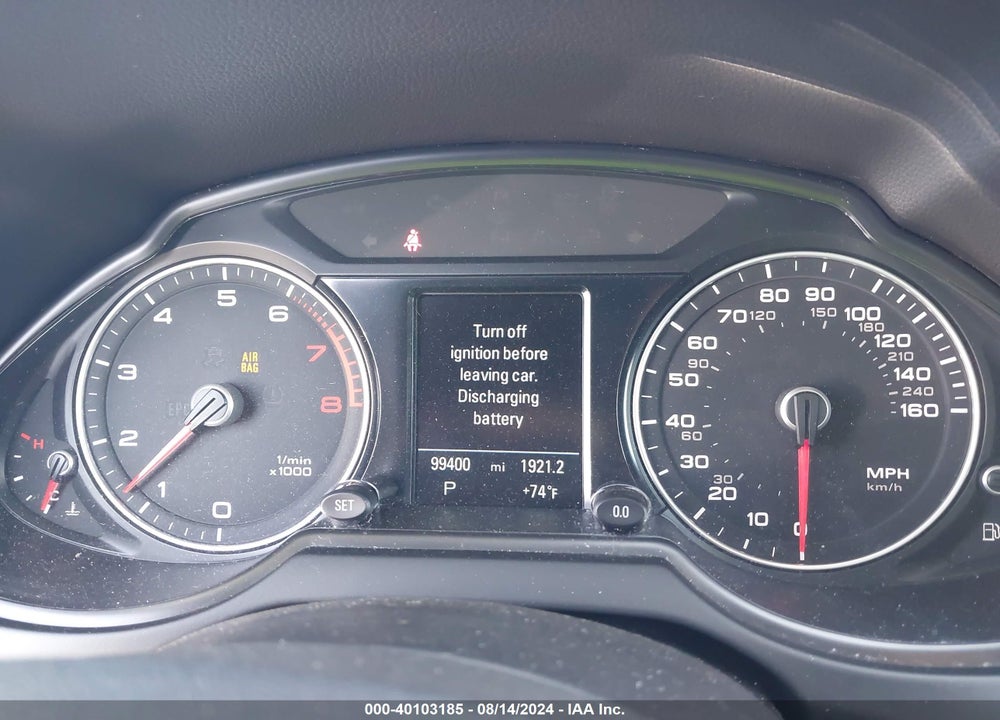 2013 AUDI Q5 2.0T PREMIUM VIN: WA1LFAFP8DA064268