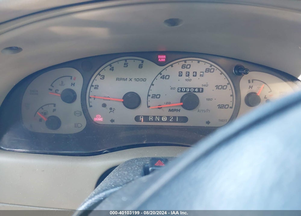 2003 FORD RANGER EDGE/TREMOR/XL/XLT VIN: 1FTYR14V43PB45316