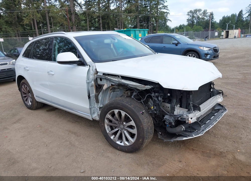 2016 AUDI Q5 2.0T PREMIUM VIN: WA1L2AFP5GA093937