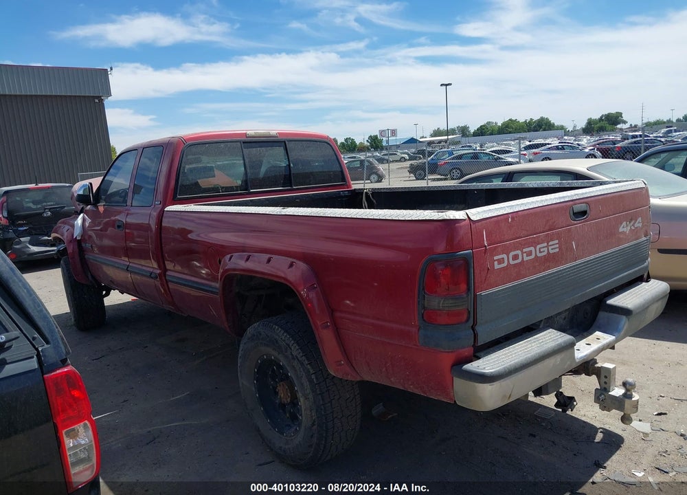 1999 DODGE RAM 2500 ST VIN: 3B7KF2368XG172754