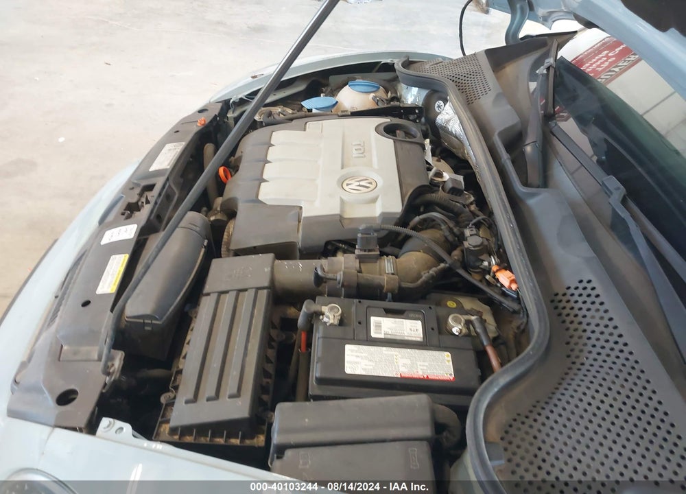 2013 VOLKSWAGEN BEETLE 2.0L TDI VIN: 3VW5L7AT9DM825677