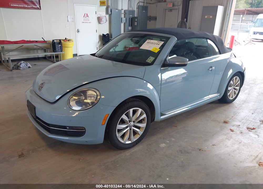 2013 VOLKSWAGEN BEETLE 2.0L TDI VIN: 3VW5L7AT9DM825677