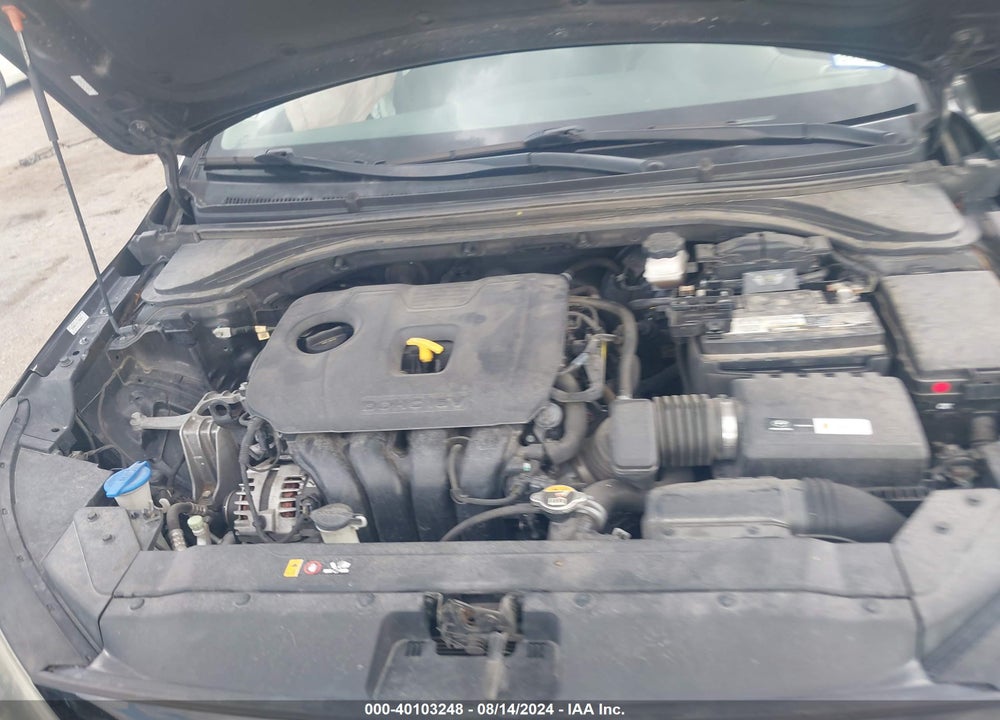 2019 HYUNDAI ELANTRA LIMITED VIN: KMHD84LF9KU790455
