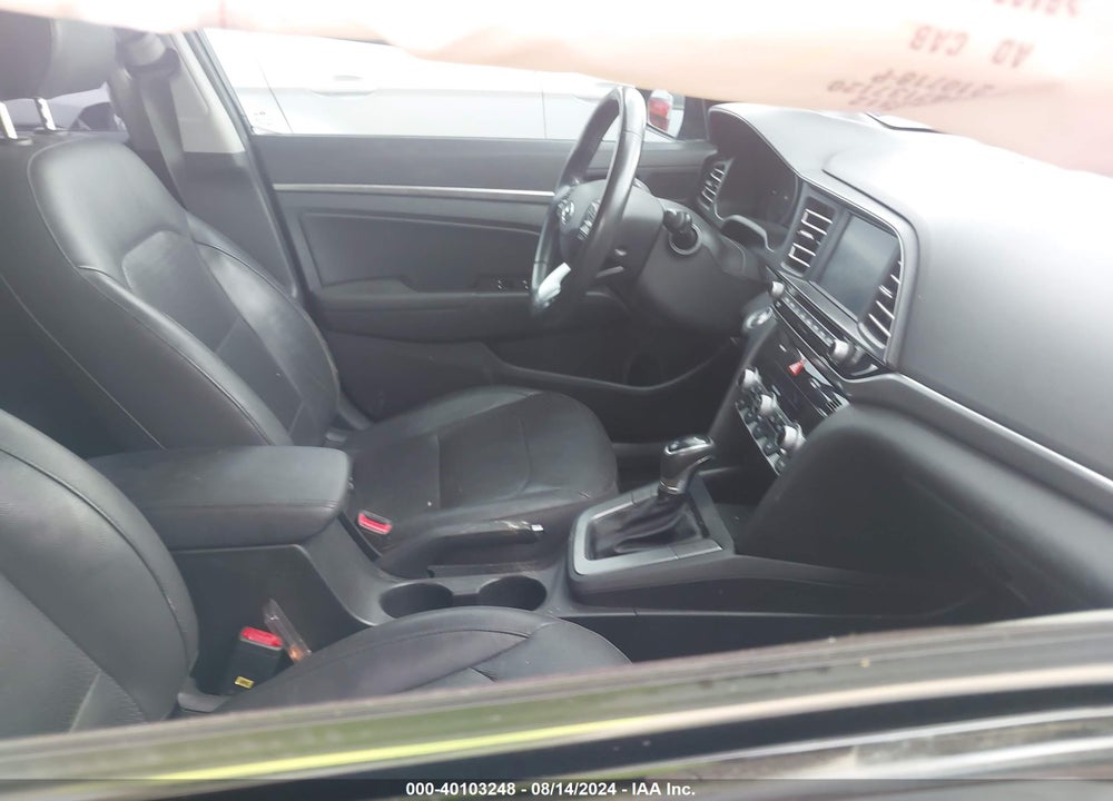 2019 HYUNDAI ELANTRA LIMITED VIN: KMHD84LF9KU790455
