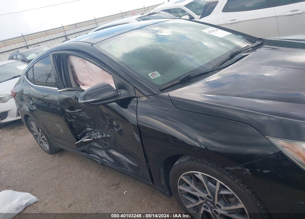 2019 HYUNDAI ELANTRA LIMITED VIN: KMHD84LF9KU790455