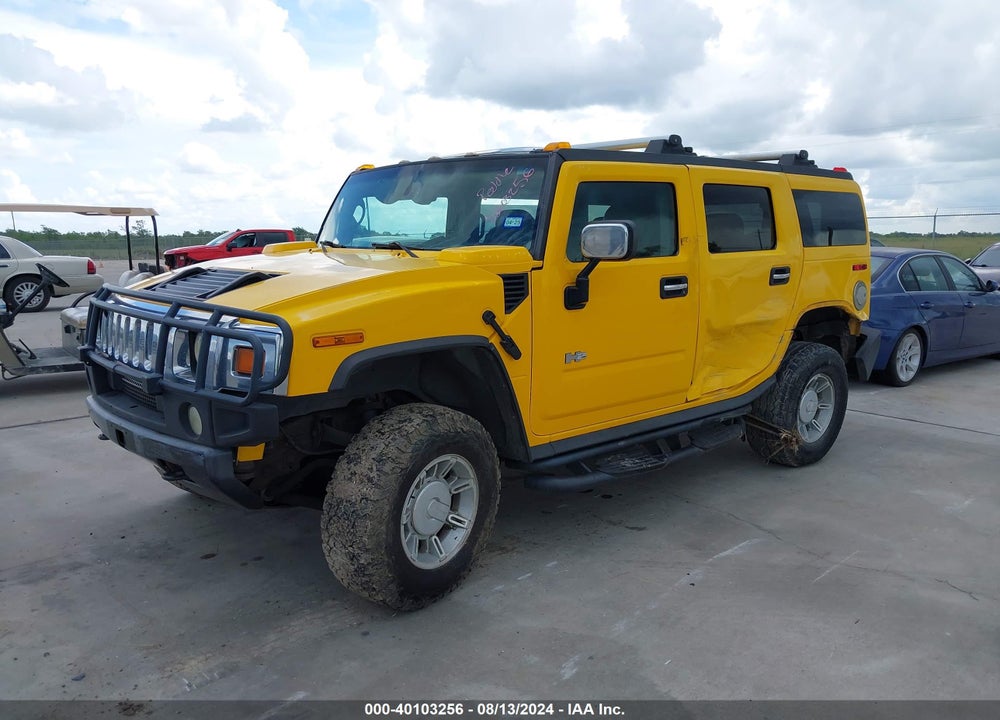 2003 HUMMER H2 VIN: 5GRGN23U53H124845
