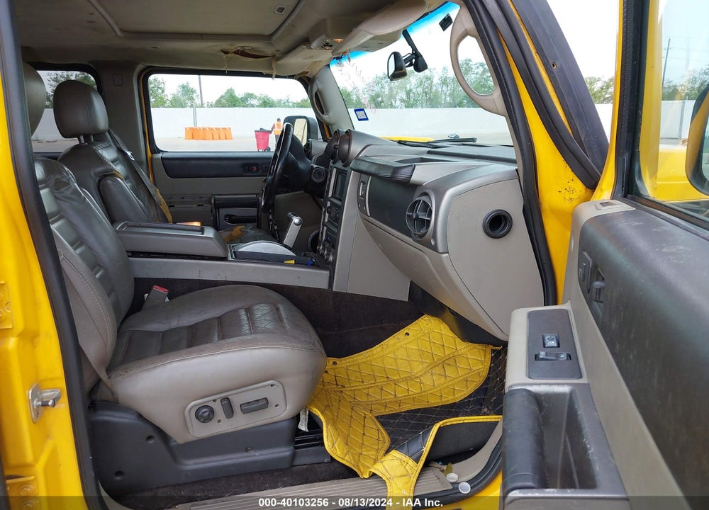 2003 HUMMER H2 VIN: 5GRGN23U53H124845