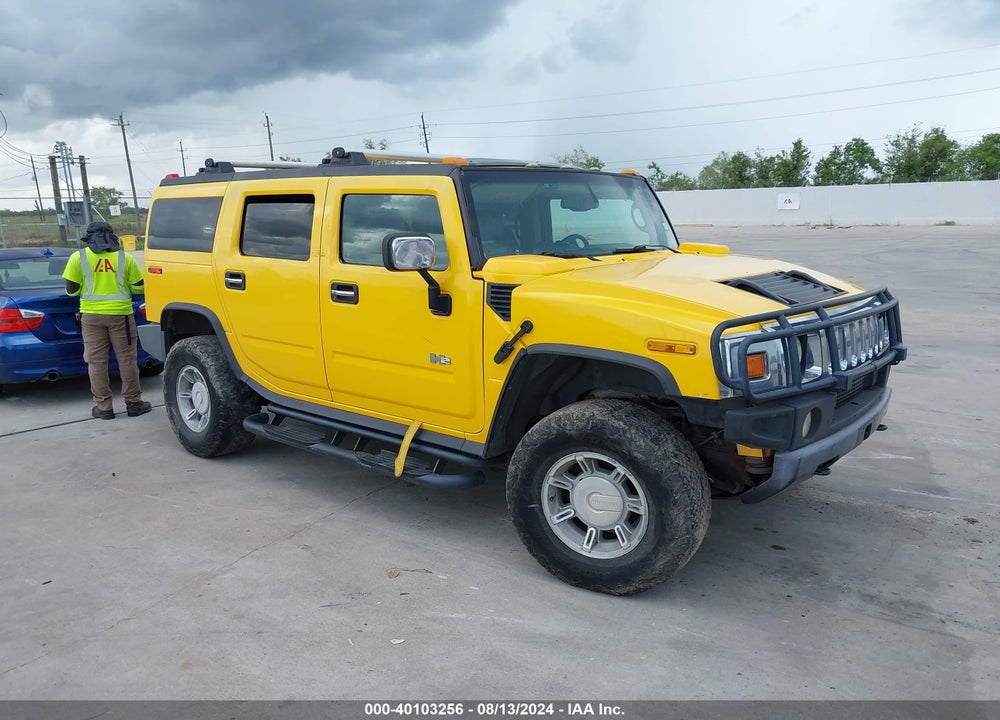 2003 HUMMER H2 VIN: 5GRGN23U53H124845
