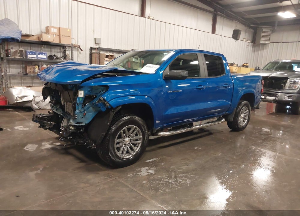 2023 CHEVROLET COLORADO 4WD SHORT BOX LT VIN: 1GCPTCEK4P1262156