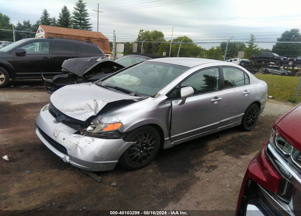 2007 HONDA CIVIC LX VIN: 1HGFA16517L135630