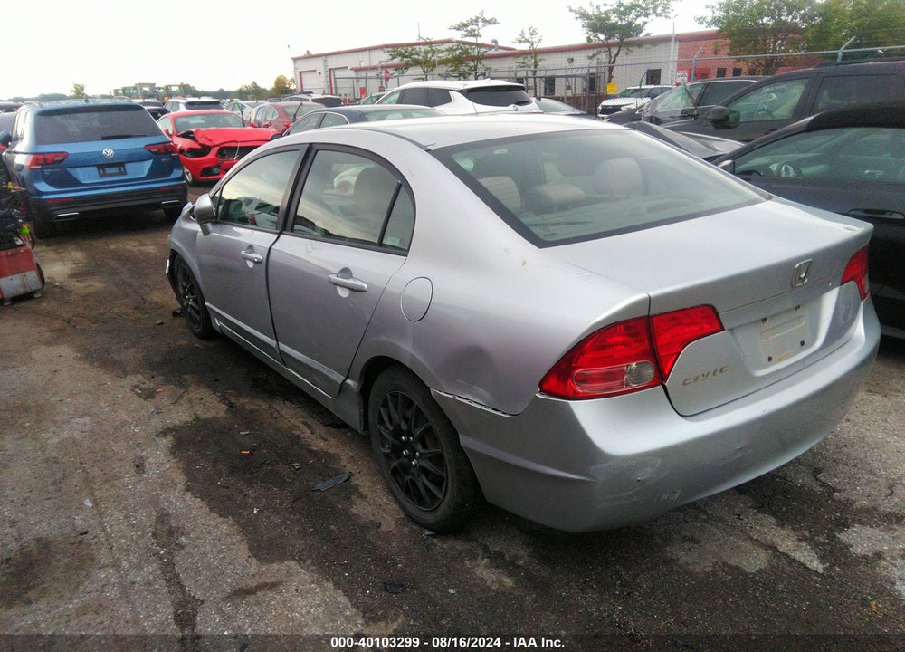 2007 HONDA CIVIC LX VIN: 1HGFA16517L135630