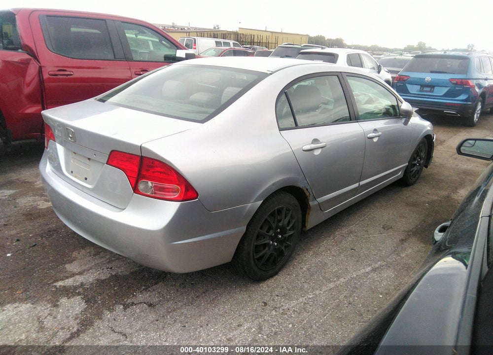 2007 HONDA CIVIC LX VIN: 1HGFA16517L135630