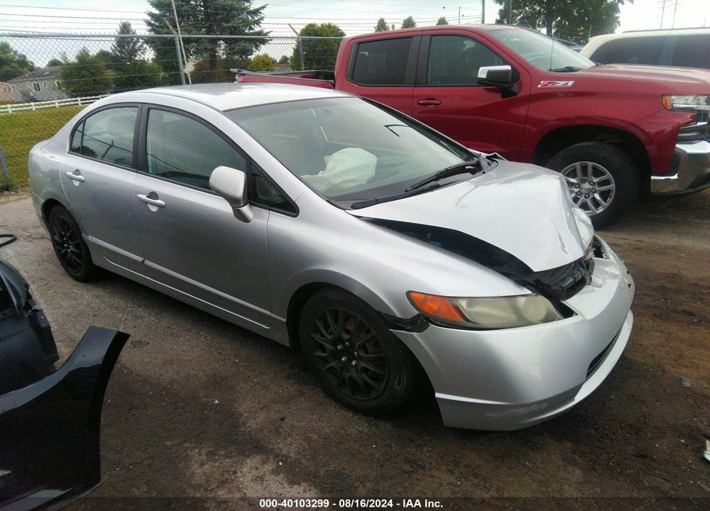 2007 HONDA CIVIC LX VIN: 1HGFA16517L135630