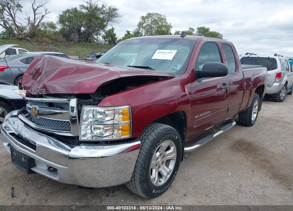 2013 CHEVROLET SILVERADO 1500 LT VIN: 1GCRKSE72DZ155492