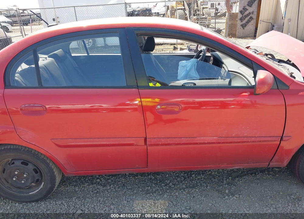 2011 KIA RIO LX VIN: KNADH4A32B6864748
