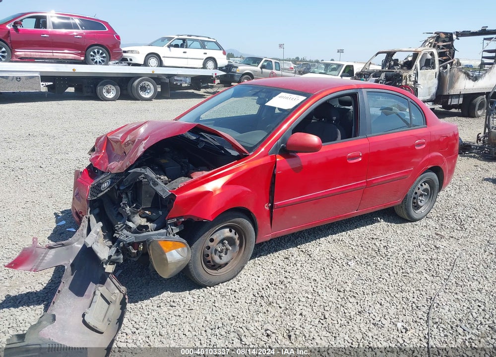 2011 KIA RIO LX VIN: KNADH4A32B6864748