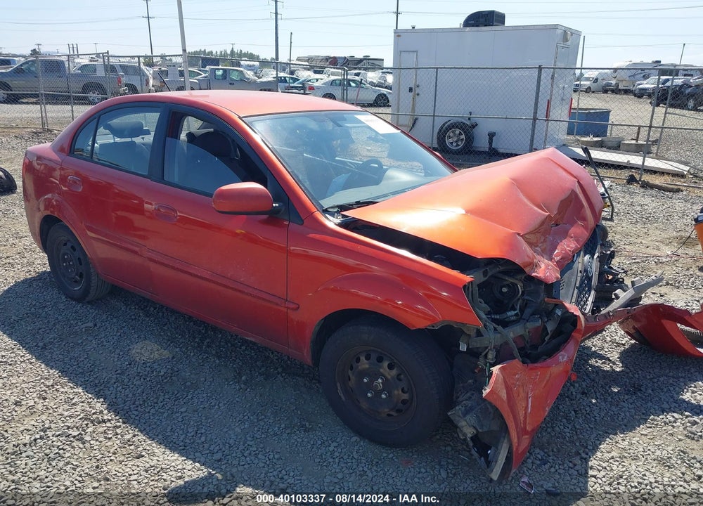 2011 KIA RIO LX VIN: KNADH4A32B6864748