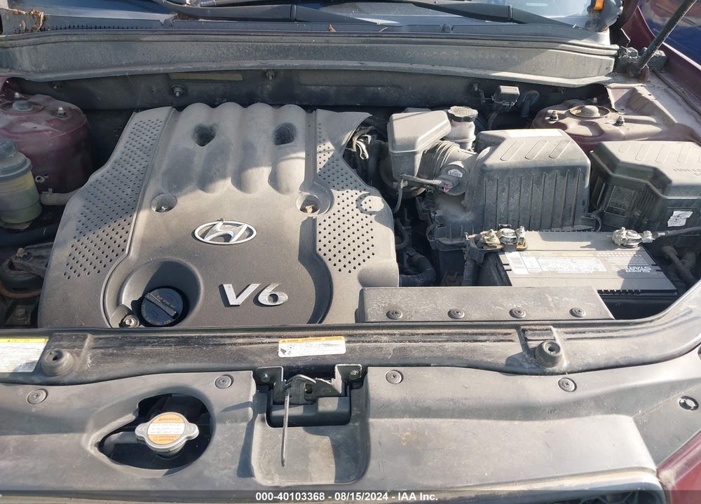 2008 HYUNDAI SANTA FE GLS VIN: 5NMSG13D88H160373