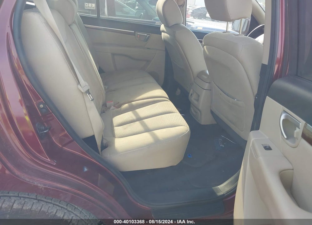 2008 HYUNDAI SANTA FE GLS VIN: 5NMSG13D88H160373