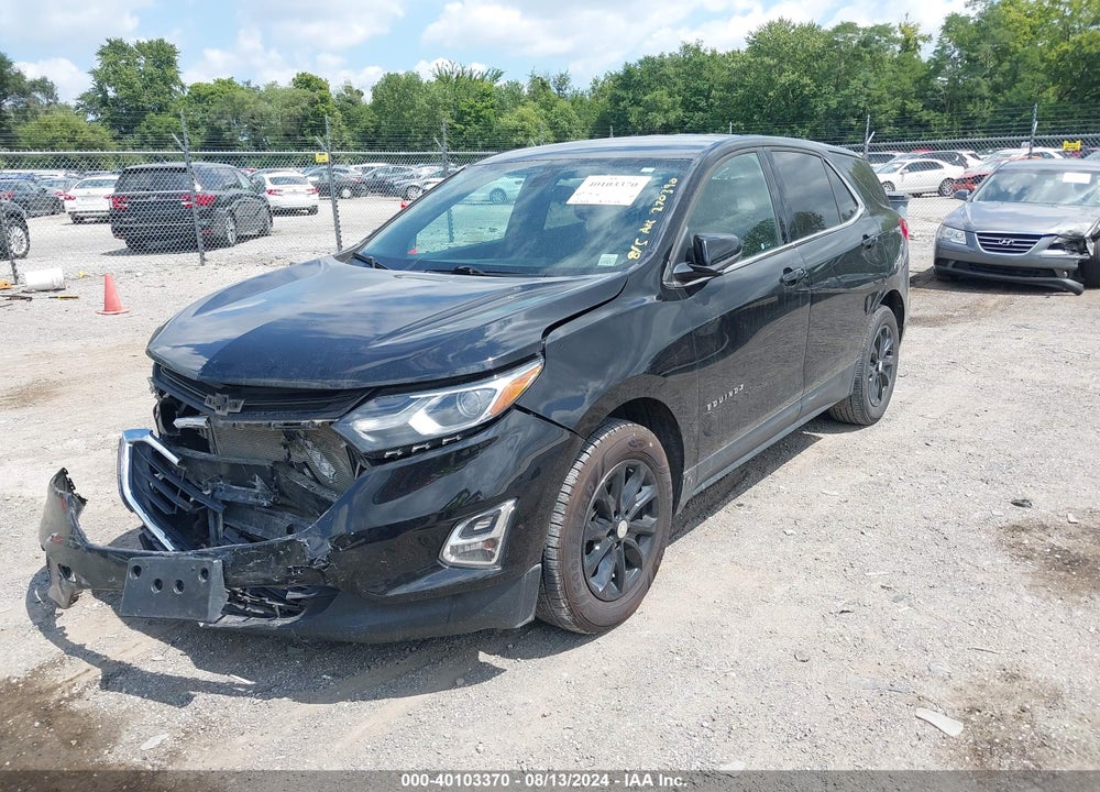 2018 CHEVROLET EQUINOX LT VIN: 2GNAXSEV5J6270390