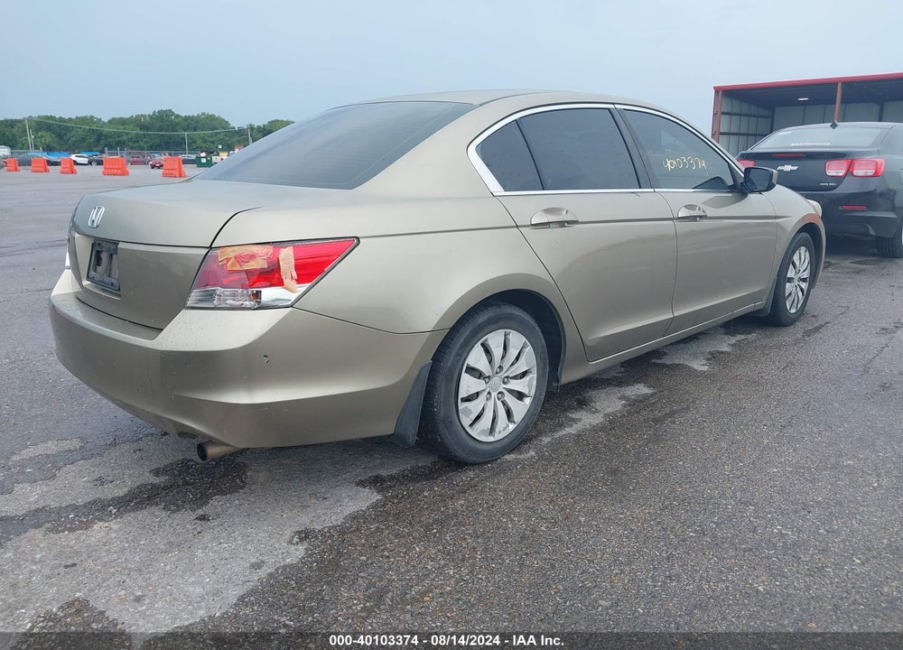 2010 HONDA ACCORD 2.4 LX VIN: 1HGCP2F33AA059952