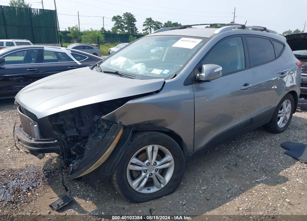 2013 HYUNDAI TUCSON GLS VIN: KM8JU3AC6DU662985