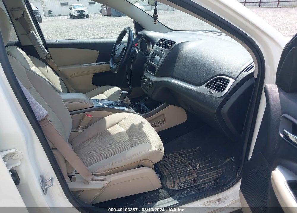 2012 DODGE JOURNEY SXT VIN: 3C4PDCBG7CT174363