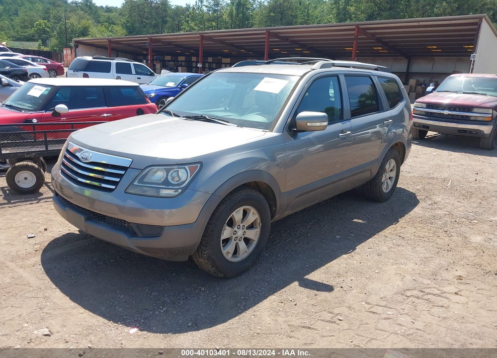 2009 KIA BORREGO LX VIN: KNDJJ741695033193