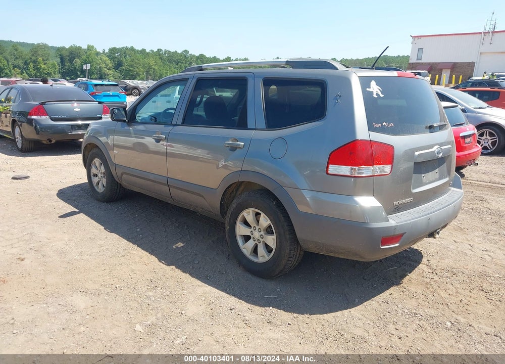 2009 KIA BORREGO LX VIN: KNDJJ741695033193