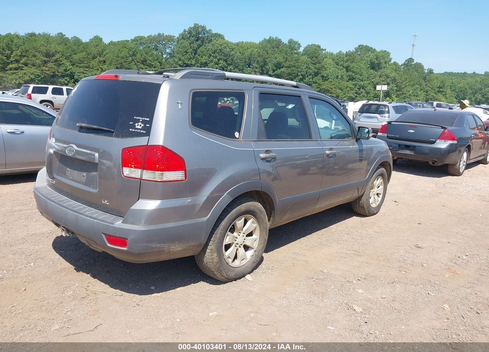 2009 KIA BORREGO LX VIN: KNDJJ741695033193