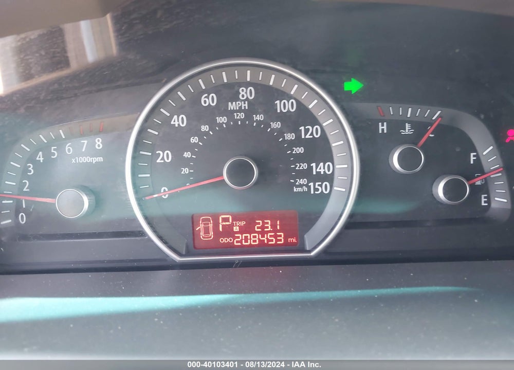 2009 KIA BORREGO LX VIN: KNDJJ741695033193
