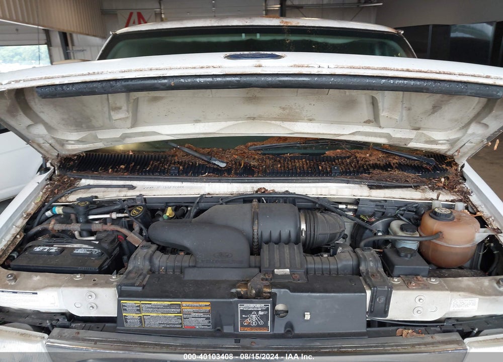 2001 FORD ECONOLINE E350 SUPER DUTY WAGON VIN: 1FBSS31L01HB29604