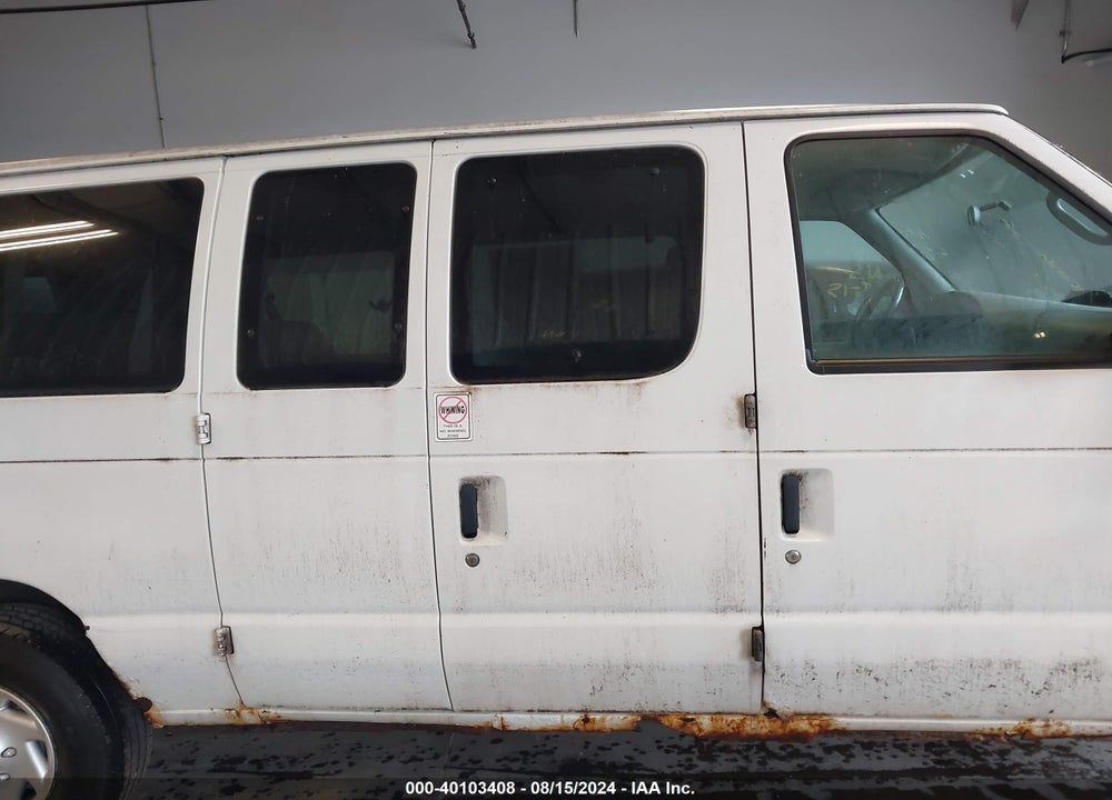2001 FORD ECONOLINE E350 SUPER DUTY WAGON VIN: 1FBSS31L01HB29604