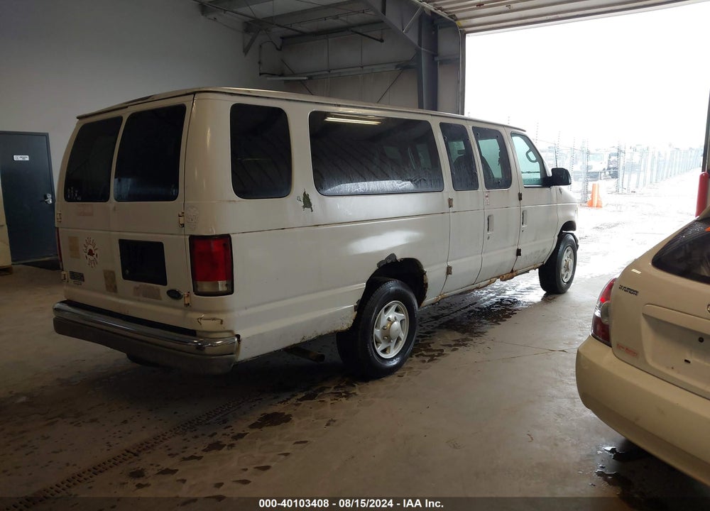 2001 FORD ECONOLINE E350 SUPER DUTY WAGON VIN: 1FBSS31L01HB29604