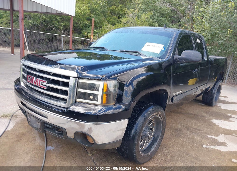 2012 GMC SIERRA 1500 SLT VIN: 1GTR1WE05CZ187901