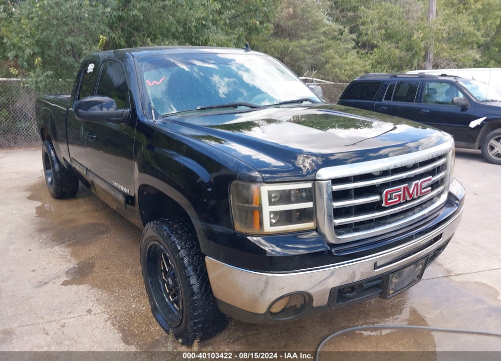 2012 GMC SIERRA 1500 SLT VIN: 1GTR1WE05CZ187901
