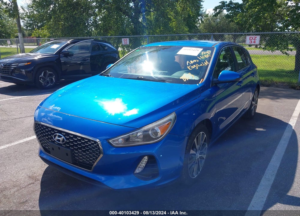 2018 HYUNDAI ELANTRA GT VIN: KMHH35LE8JU027421