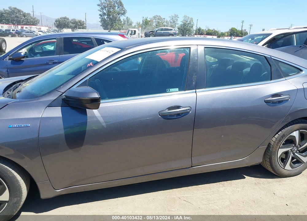 2021 HONDA INSIGHT EX VIN: 19XZE4F53ME011462