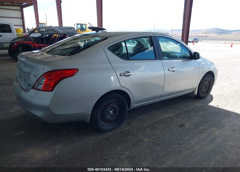 2012 NISSAN VERSA 1.6 SV VIN: 3N1CN7AP9CL838718