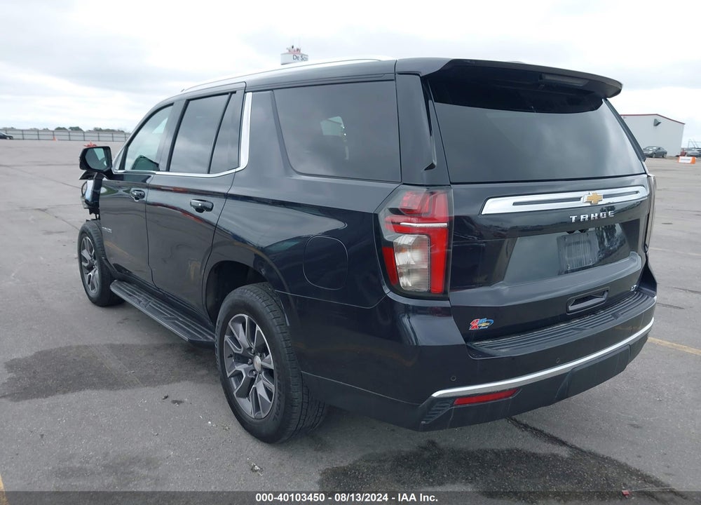 2022 CHEVROLET TAHOE 4WD LT VIN: 1GNSKNKDXNR263994