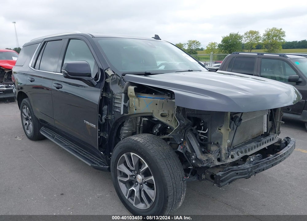 2022 CHEVROLET TAHOE 4WD LT VIN: 1GNSKNKDXNR263994