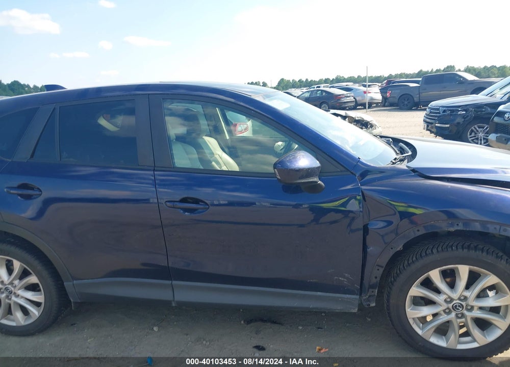 2014 MAZDA CX-5 GRAND TOURING VIN: JM3KE4DY5E0341197