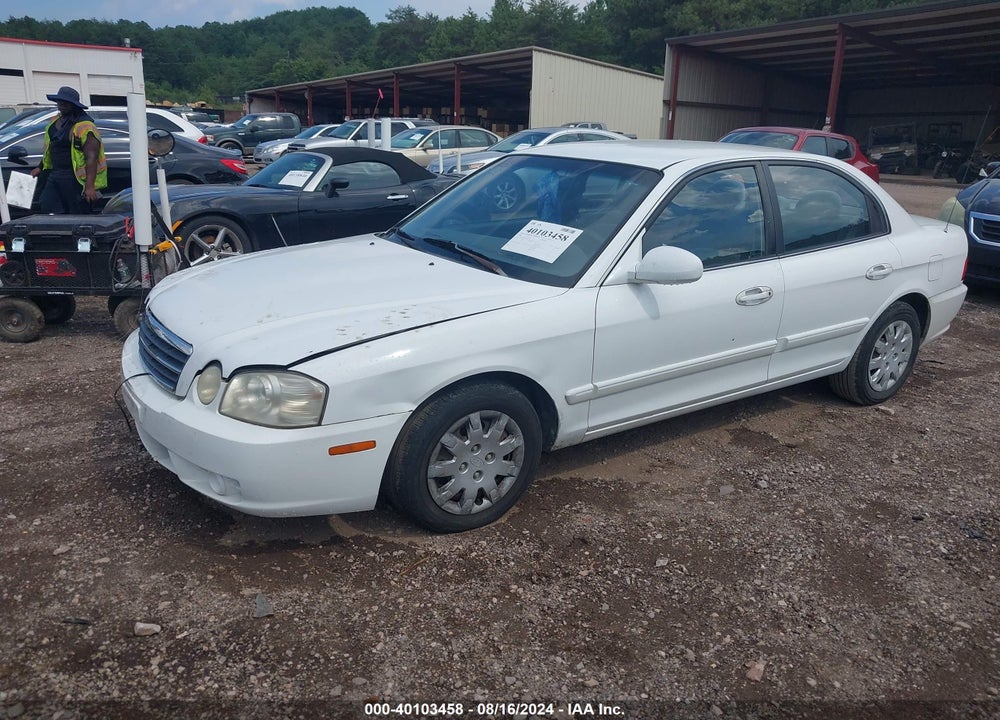 2004 KIA OPTIMA EX/LX VIN: KNAGD126845368717