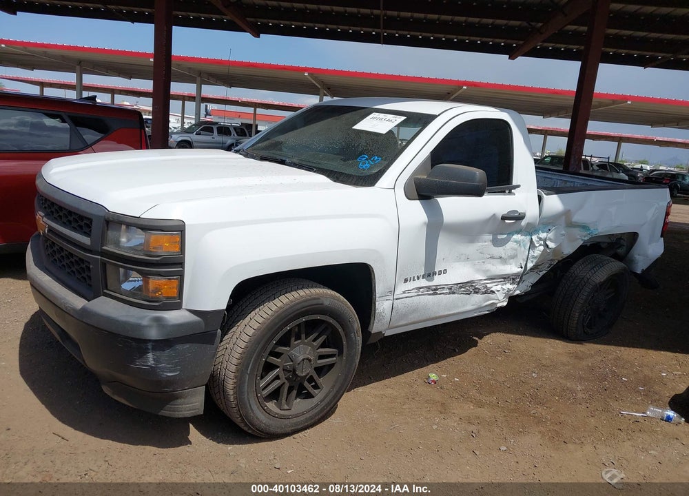 2014 CHEVROLET SILVERADO 1500 WORK TRUCK 1WT VIN: 1GCNCPEH3EZ125047