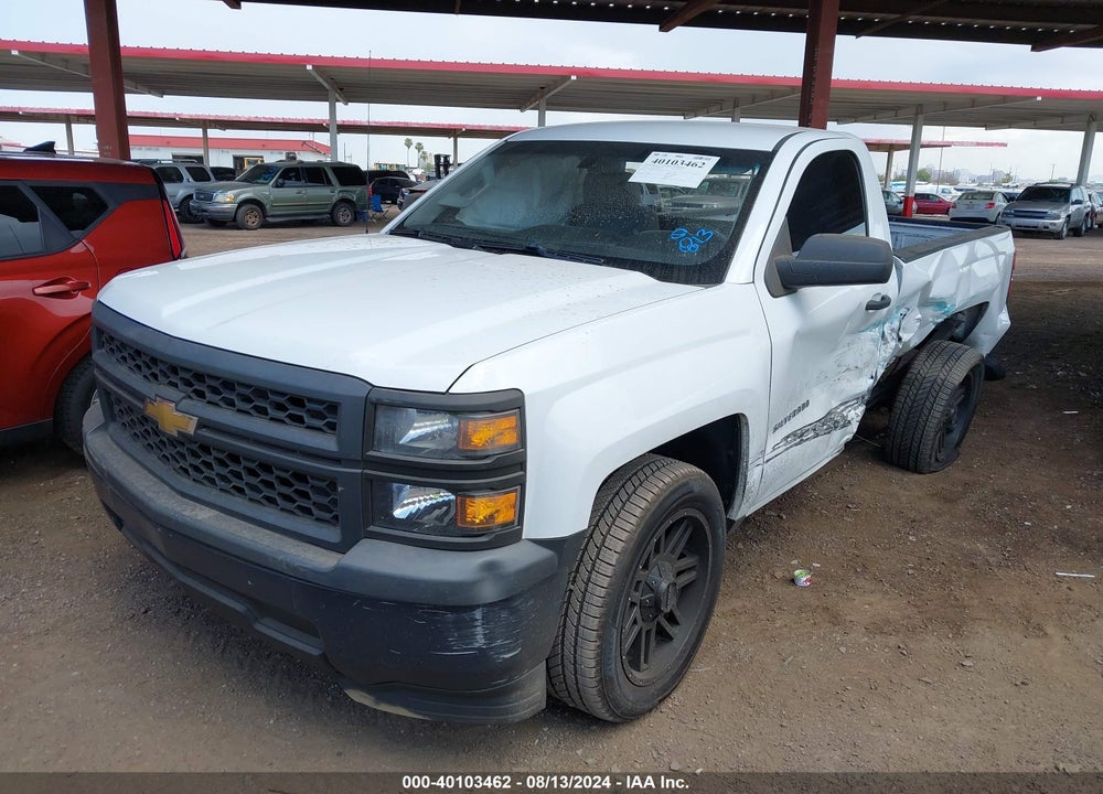 2014 CHEVROLET SILVERADO 1500 WORK TRUCK 1WT VIN: 1GCNCPEH3EZ125047