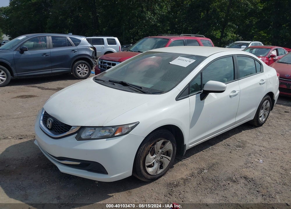 2015 HONDA CIVIC LX VIN: 19XFB2F57FE113799