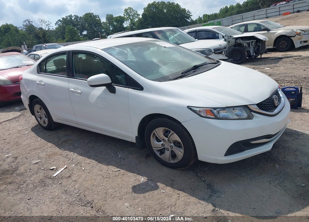 2015 HONDA CIVIC LX VIN: 19XFB2F57FE113799